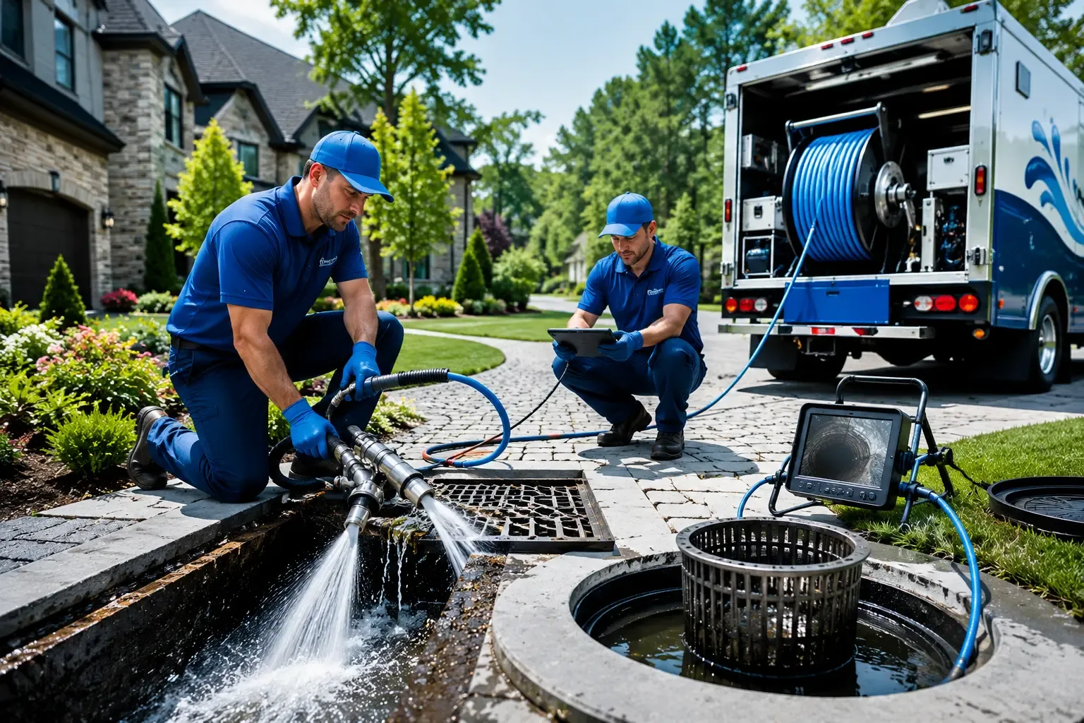 Local outdoor drain cleaning professionals in Leslie, GA