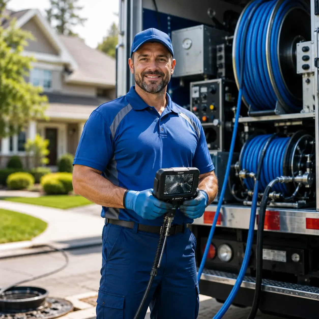 Local outdoor drain cleaning specialists in Leslie, GA